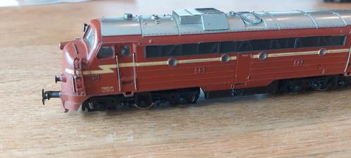 Märklin NSB BR 3.641 Nohab Dieselloc artnr 3068, Hobby en Vrije tijd, Modeltreinen | H0, Zo goed als nieuw, Locomotief, Wisselstroom