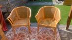 Rotan tuinstoelen evt met kissens, Tuin en Terras, Tuinstoelen, Ophalen of Verzenden, Zo goed als nieuw, Rotan