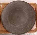 Bord kunststof grijs voor kerst of bloemstuk opmaak € 5,00, Kunststof, Gebruikt, Schaal, Rond