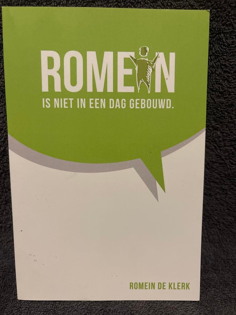 Romein is niet in een dag gebouwd - Romein de Klerk, Boeken, Ophalen of Verzenden, Zo goed als nieuw, Esoterie en Spiritualiteit