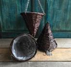 Plantenmand kegel hangend set van 3 stuks, Ophalen of Verzenden, Nieuw, Overige materialen