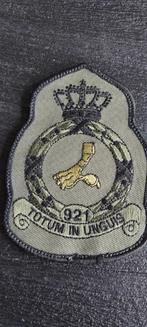 Mouwembleem 921 squadron  Koninklijke luchtmacht, Embleem of Badge, Nederland, Luchtmacht, Ophalen of Verzenden