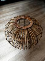 Rieten lampenkap, Huis en Inrichting, Lampen | Lampenkappen, Ophalen, Zo goed als nieuw