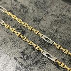 14 karaats gouden ketting flat magnum massief, Sieraden, Tassen en Uiterlijk, Kettingen, Ophalen of Verzenden, Nieuw, Goud