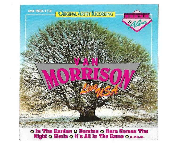 Van Morrison – Live USA, Cd's en Dvd's, Cd's | Rock, Zo goed als nieuw, Poprock, Ophalen of Verzenden