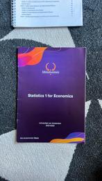 Athena Summary: Statistics 1 for Economics, Ophalen of Verzenden, Zo goed als nieuw, Overige uitgevers, Engels