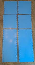 Lundia Inschuifpanelen blauw, Ophalen of Verzenden, Gebruikt