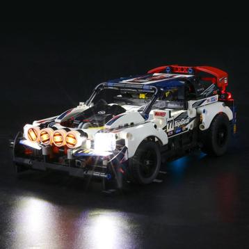 LED Verlichting voor Top Gear Rally Car 42109 Nieuw