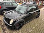 Mini 1.6 16V Cooper S Cabrio AUT 2005 Zwart, Auto's, Mini, 65 €/maand, 4 cilinders, Cabriolet, 4 stoelen