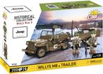 COBI 3132 WILLYS MB & Trailer, Ophalen of Verzenden, Nieuw, Overige merken