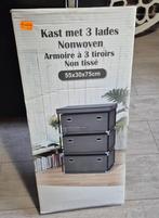 Kastje met 3 lades. 55x30x75cm., Nieuw, Minder dan 100 cm, 25 tot 50 cm, 50 tot 100 cm