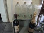 3 flessen met tapkraantjes om evt e wijn in te doen, Antiek en Kunst, Ophalen of Verzenden