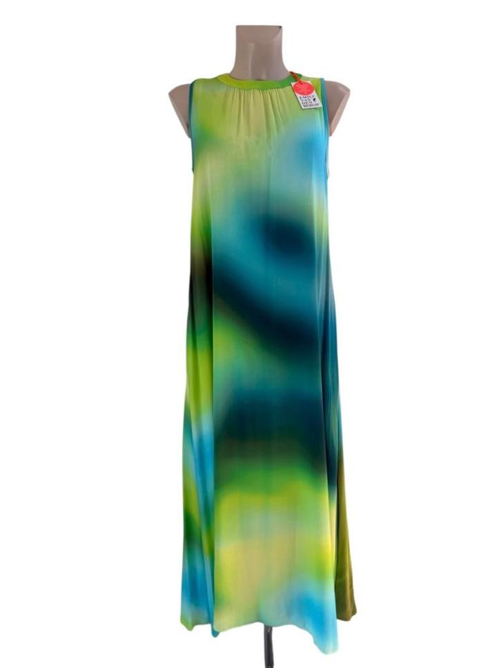 Emily van den Bergh maxi jurk NIEUW S, Kleding | Dames, Jurken, Nieuw, Maat 36 (S), Overige kleuren, Onder de knie, Ophalen of Verzenden