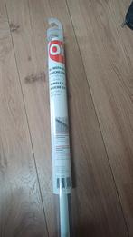 Verstelbare douchegordijn klemstang 75-125cm, Ophalen, Nieuw, Wit