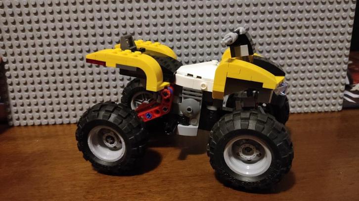 Lego Creator Set 31022 Turbo Quad, Kinderen en Baby's, Speelgoed | Duplo en Lego, Gebruikt, Lego, Complete set, Ophalen of Verzenden