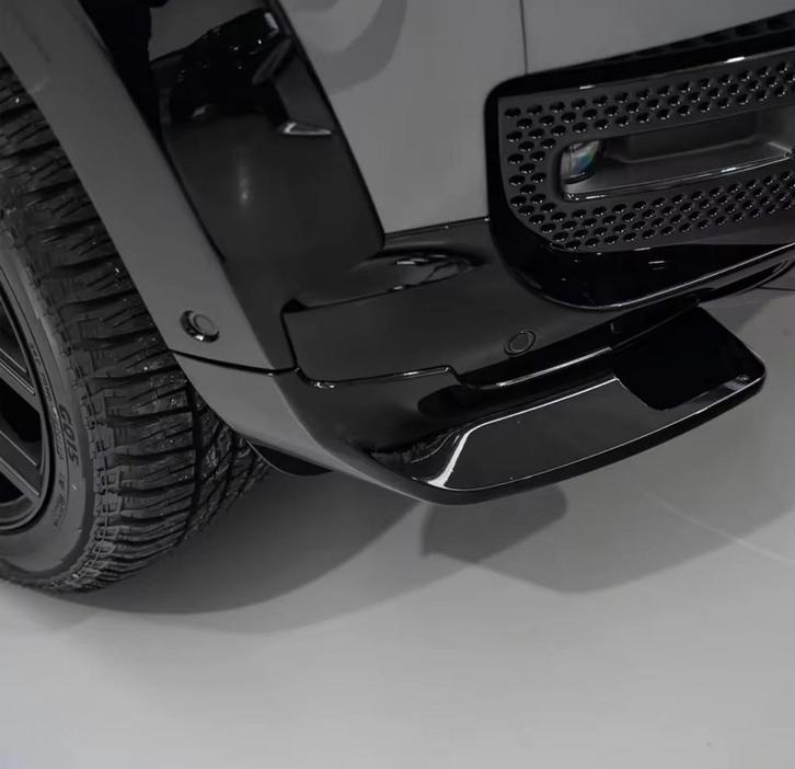Defender 90/110 voorspoilers splitter lip –nieuw (2020-2025), Auto diversen, Tuning en Styling, Ophalen of Verzenden