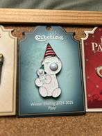 efteling pjotr pin 2024-2025 bieden, Verzamelen, Efteling, Ophalen, Zo goed als nieuw, Button of Speldje