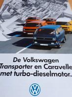 1985 Nederlands Volkswagen bus T3 transporter kleinbus folde, Ophalen of Verzenden, Zo goed als nieuw, Volkswagen