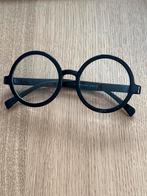 Ronde Bril - Zwart Frame - Geen Sterkte, Overige merken, Zwart, Ophalen of Verzenden, Zo goed als nieuw