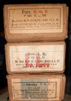 Munitie doosjes K98 origineel 2e WO, Ophalen of Verzenden, Duitsland, Kist of Geocache