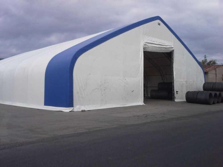 Field Garagetent / opslagshelter 61,00 x 21,35 x 8,54 meter, Zakelijke goederen, Machines en Bouw | Keten en Containers