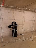 Pop up stand, Ophalen, Gebruikt