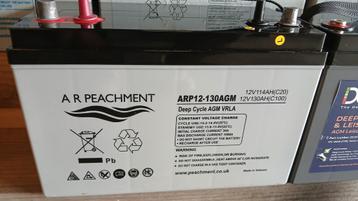 accu s agm heavy duty deep cycle vrla 130 ah, gel 110 ah. beschikbaar voor biedingen