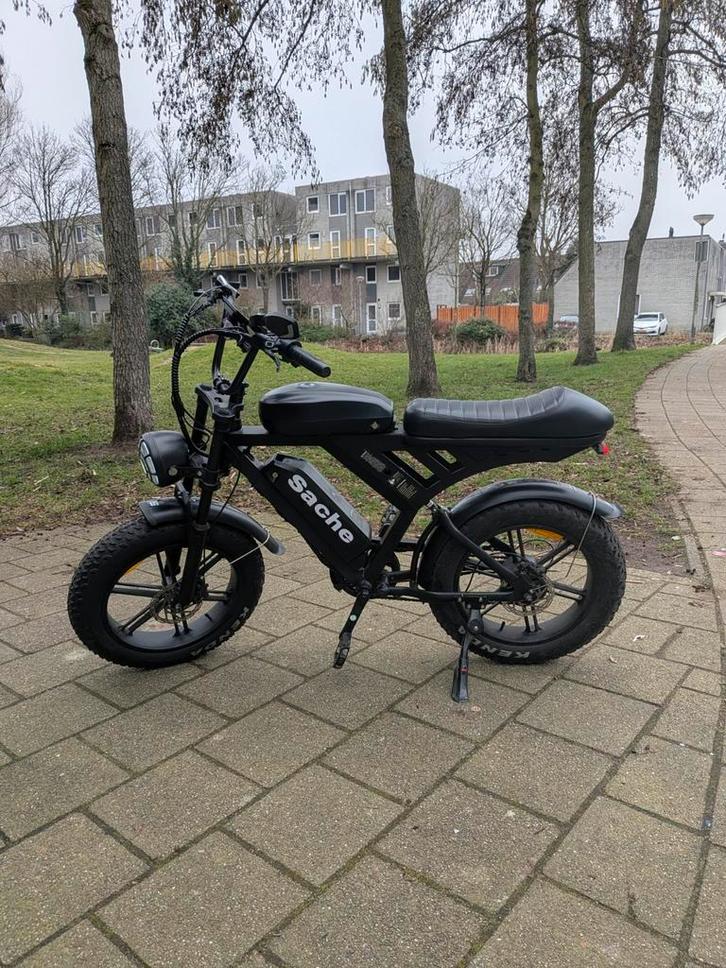 Nette QMWheel V30 Fatbike – Dubbele Accu, Fietsen en Brommers, Elektrische fietsen, Zo goed als nieuw, Overige merken, 59 cm of meer