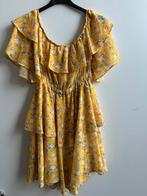 RELISH offshoulder jurkje geel bloemetjes M en L, Maat 38/40 (M), Italie, -, Verzenden