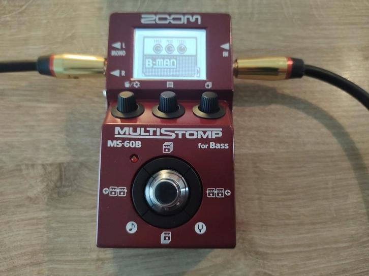 Zoom Multistomp MS-60B, Muziek en Instrumenten, Effecten, Zo goed als nieuw, Ophalen of Verzenden