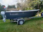 Corsiva 520 New Age met Honda 15 pk, Watersport en Boten, Sloepen, Ophalen, 10 tot 30 pk, Zo goed als nieuw, 3 tot 6 meter