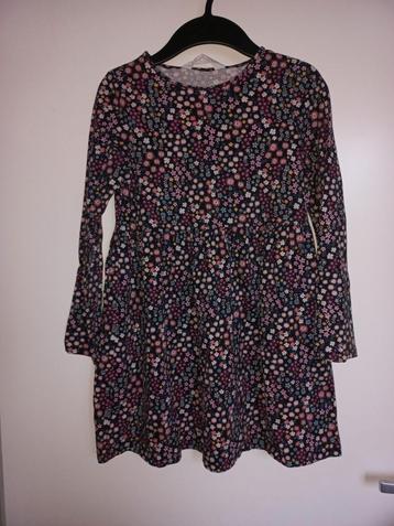 Meerkleurig bloemen jurkje - maat 134/140 H&M beschikbaar voor biedingen