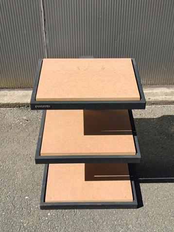 Standesign hifimeubel zwart mdf beschikbaar voor biedingen