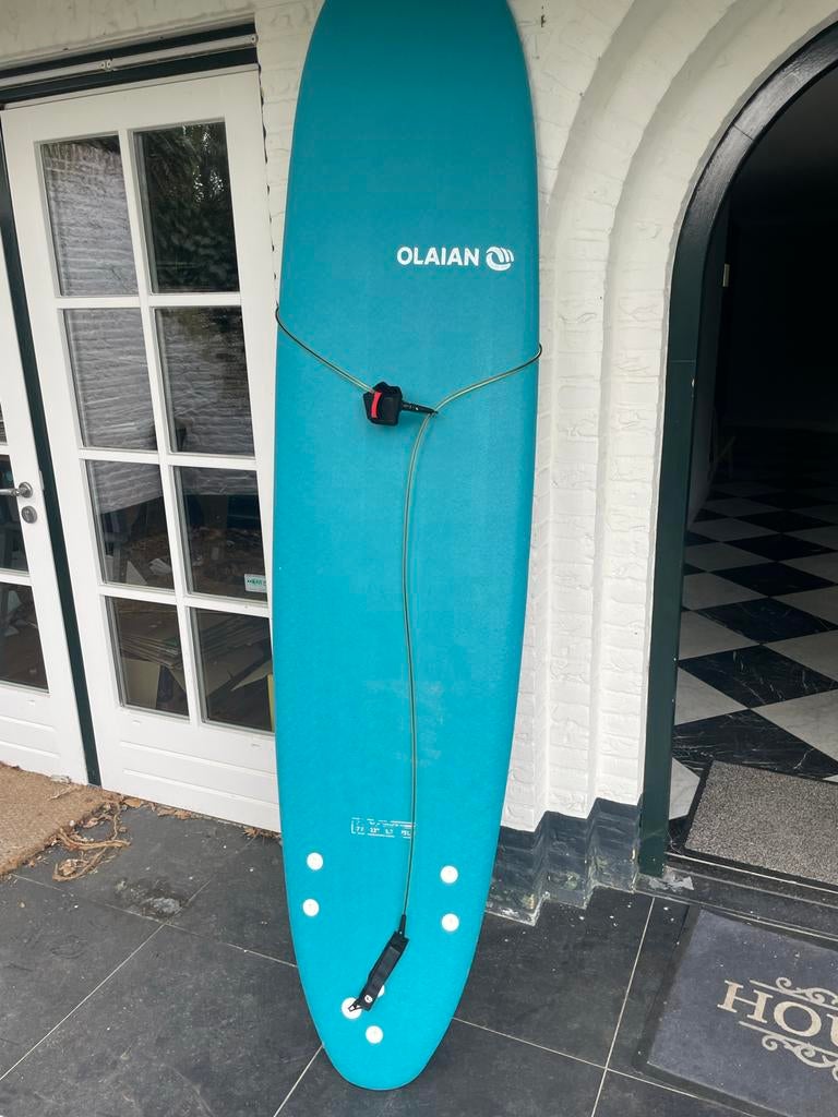 Zo goed als nieuwe Olaian surfplank - Nooit gebruikt!, Ophalen, Zo goed als nieuw, Funboard, Met koord