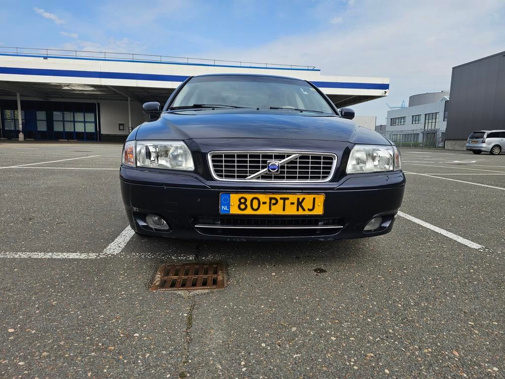 Volvo S80 2.4 170PK AUT 2004 Blauw, Auto's, Volvo, Particulier, S80, Airbags, Airconditioning, Boordcomputer, Centrale vergrendeling