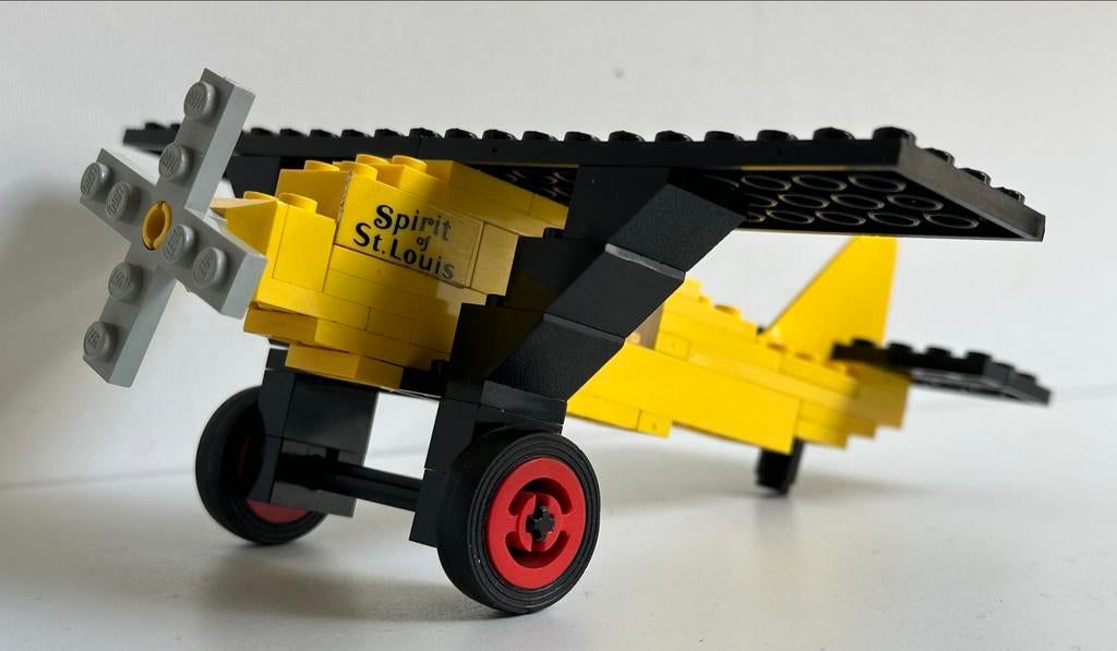 Lego 661 Spirit of St. Louis vliegtuig uit 1976, Gebruikt, Overige thema's, Lego, Ophalen of Verzenden
