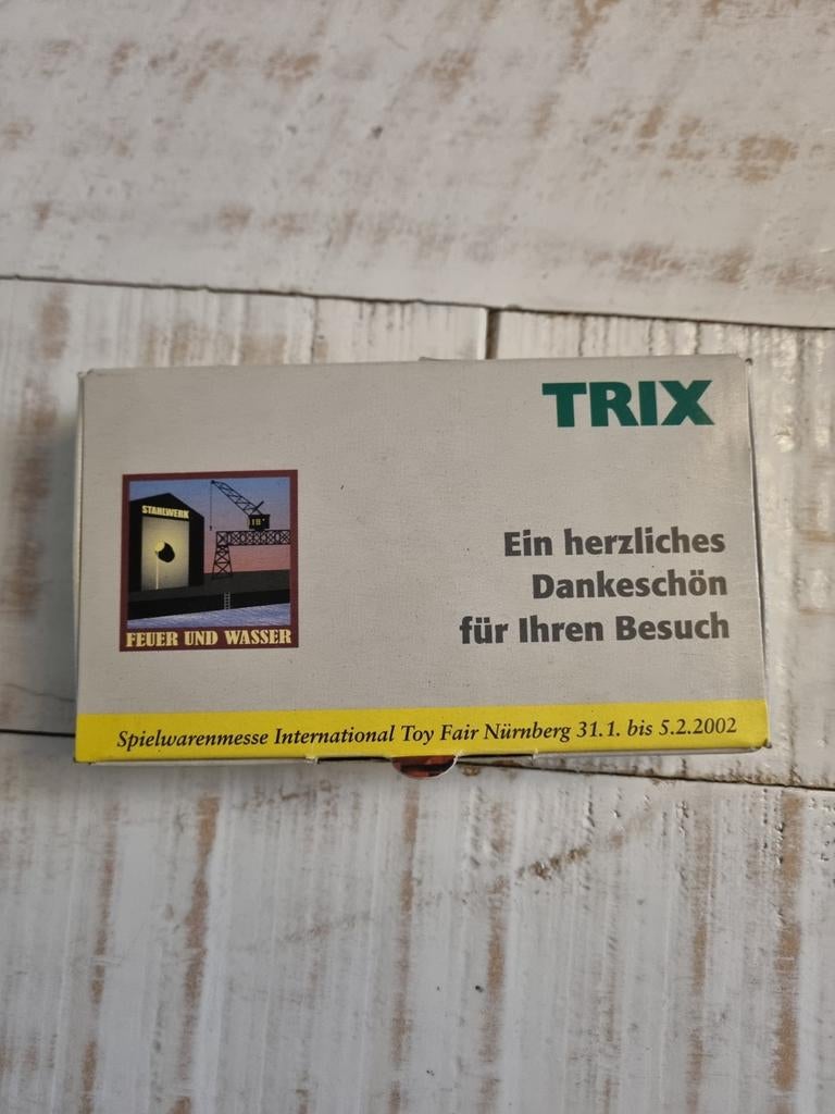 Trix Wagon "Feuer und Wasser" Speelgoedbeurs Nürnberg 2002, Ophalen
