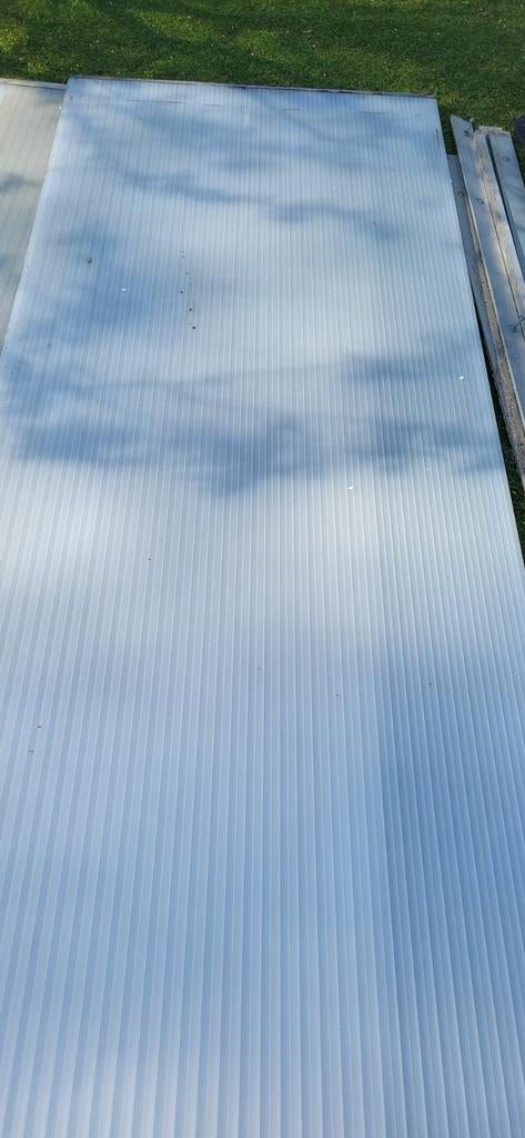 Polycarbonaat kanaalplaat 5 stuks16 mm 98 250 cm, Ophalen of Verzenden, Veranda