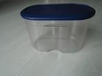 beschuitbus, tupperware (wit of blauw), Ophalen of Verzenden, Zo goed als nieuw, Blauw, Overige typen