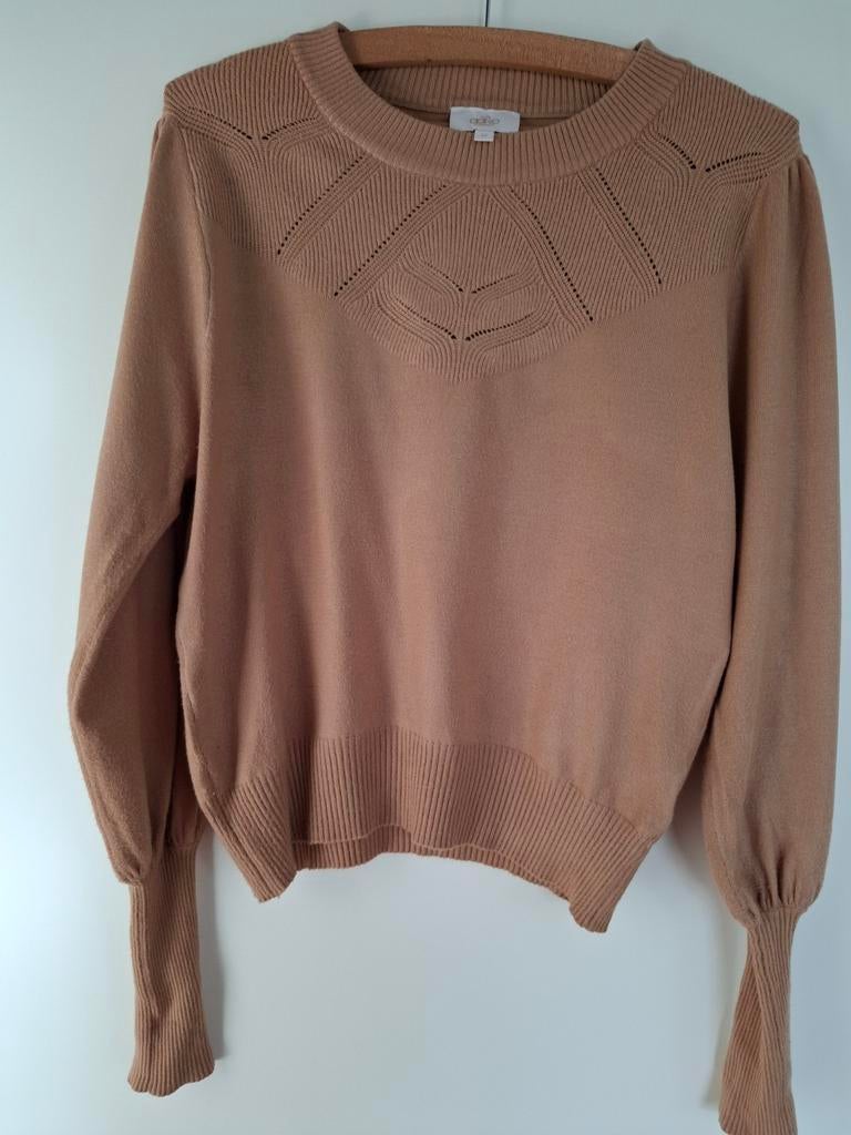 Mooie beige trui van Aaiko, maat M, Maat 38/40 (M), Aaiko, Beige, Ophalen of Verzenden