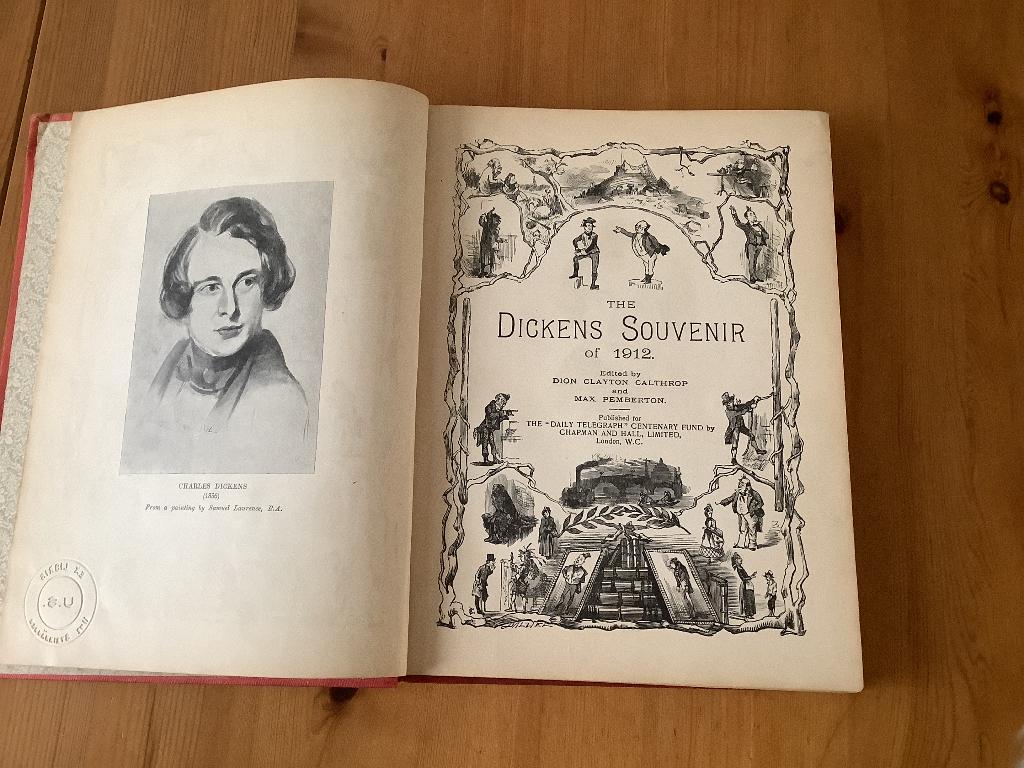 Charles Dickens, The Dickens Souvenir of 1912, Verzenden, Charles Dickens