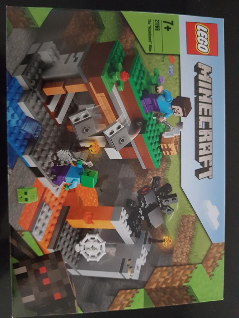 Lego Minecraft "The Abandoned Mine" 21166 ZGAN, Ophalen of Verzenden, Nieuw, Complete set, Lego