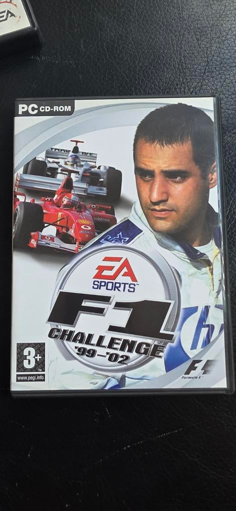 F1 Challenge '99-'02 PC CD-ROM - EA Sports Racegame, Gebruikt, 1 speler, Racen en Vliegen, Eén computer