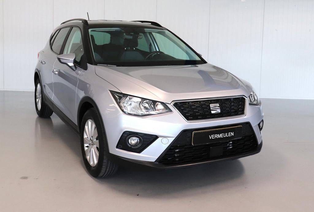Seat Arona 1.0 TSI DSG Style Business Intense Automaat Navi, Auto's, Seat, Stof, 116 pk, 49 €/maand, Origineel Nederlands