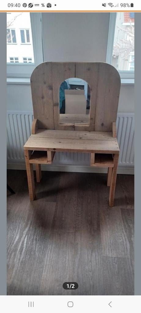 Kaptafel kind, Ophalen, Stoel(en)