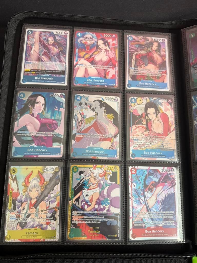 One piece collectie, Hobby en Vrije tijd, Verzamelkaartspellen | Yu-gi-Oh!, Ophalen of Verzenden, Zo goed als nieuw