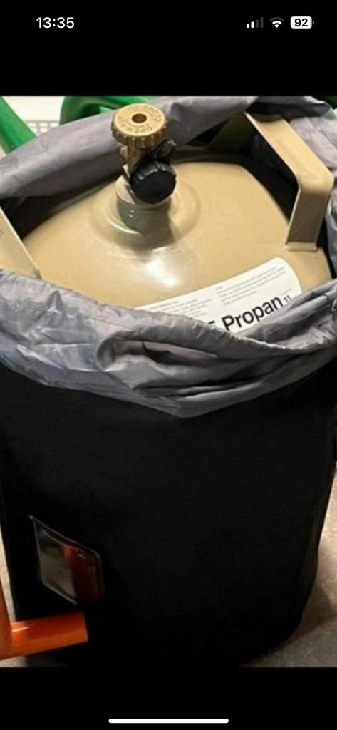 Propaan gasfles tot 2031, Caravans en Kamperen, Ophalen of Verzenden, Zo goed als nieuw