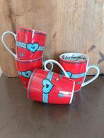 Set van 4 mokken van Studio Koekepeer, Keramiek, Ophalen of Verzenden, Zo goed als nieuw, Overige stijlen