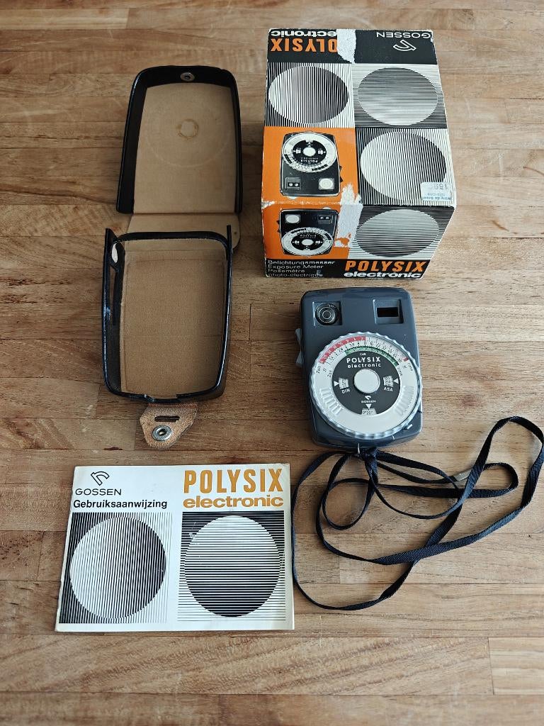 Polysix electronic lichtmeter, Audio, Tv en Foto, Fotografie | Fotostudio en Toebehoren, Ophalen of Verzenden, Zo goed als nieuw
