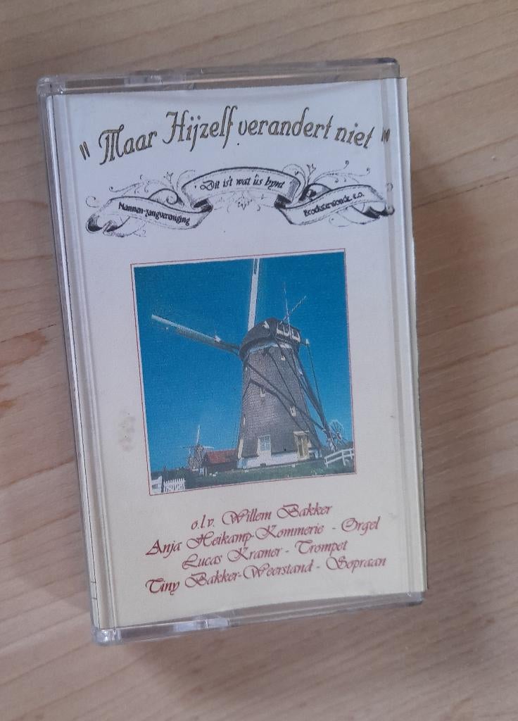 CASSETTEBANDJE MAAR HIJZELF VERANDERT NIET Dit is't dat us, Cd's en Dvd's, Cassettebandjes, Ophalen of Verzenden, Gebruikt, Pop